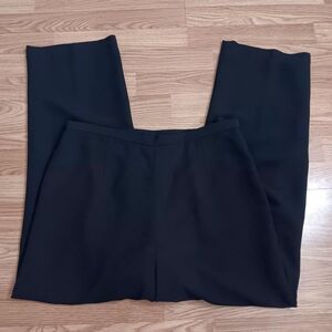 Talbots Women's Size 16 Dress Casual Black Trouser Pants